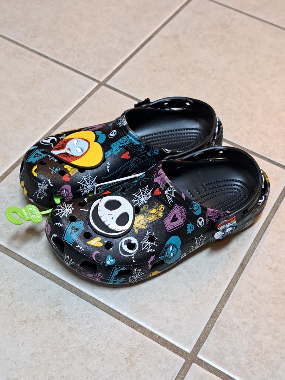 Crocs - Disney "The Nightmare Before Christmas" Classic Crocs - Women's size 9